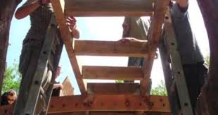 video montage yourte deux etages two storey yurt yourte yurt yurt construction montage