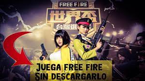 De esta manera podrás jugar free fire tantas veces como quieras sin descargarlo. Como Jugar Free Fire En Linea Sin Tener Que Descargarlo Ni Instalarlo En Nuestro Movil Youtube