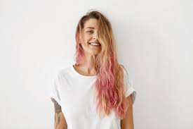 39 half up half hairstyles para fazer você look perfecta. Cabelo Colorido Nas Pontas Roxo Rosa Verde Ou Azul