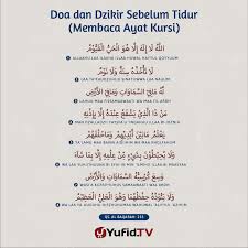 Teks bacaan ayat kursi dan artinya. Ensiklopedia Islam Doa Dan Dzikir Sebelum Tidur Membaca Ayat Kursi
