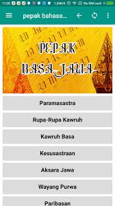 Semoga aplikasi buku pepak bahasa jawa ini bermanfaat bagi kita semua. Pepak Bahasa Jawa Lengkap For Android Apk Download