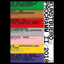 Reposter Maximilian Haslauer Poster For The Fall Winter Program Of Kunstburo By Kunststiftung Baden Wurttemberg Type Posters Typographic Poster Typography