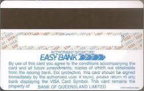 238098 (citigroup) is the credit provider and issuer of boq credit cards (credit cards). Bank Card Bank Of Queensland Bank Of Queensland Australia Col Au Vi 0019