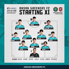 Find ansan greeners fc football standings, results, live streaming, team stats, current squad, top goal scorers on oddspedia.com. Ansan Supporters Ansanfsc Twitter