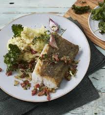 Skrei Mit Kale Chips Rezept Einfache Gerichte Hauptgericht Skrei