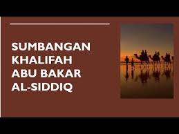 Ilustrasi kisah abu bakar (foto: Sumbangan Khalifah Abu Bakar Al Siddiq Sejarah P2 Stpm Youtube