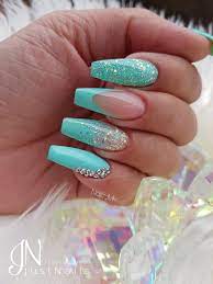 Shop our high quality wholesale dipping powder and gel nail polish at the best prices and service. Pin By Ecrin On Nails Ideas Tips Inspire Aqua Nails Turquoise Nails Teal Nails