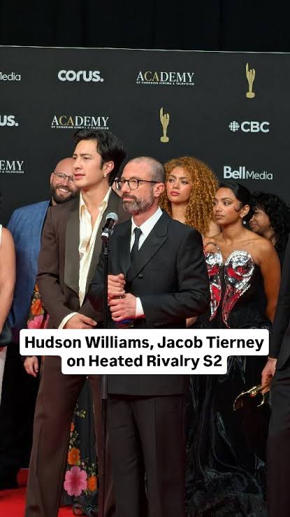 Hudson is on the @theacademy awards carpet teasing @heatedrivalrycrave season  2… 😏👀😮‍💨 #HeatedRivalry —— #CurrentEpisode #hudsonwilliams  #connorstorrie #heatedrivalrycrave