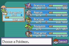 Final Team For Elite Four Run In Theta Emerald Ex Was The Most Fun Hack I Ve Played Pokemonromhacks