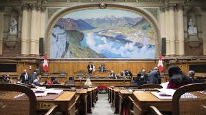 Le conseil fédéral 2018 (de gauche à droite): Budget Federal 2018 Le National Attribue 442