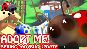 A new area has been added to the map and there are legendary ladybug p. New Spring Update In Adopt Me Confirmed Roblox Adopt Me New Ladybug Pets Leaks Youtube