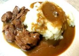 You could call it a childhood classic, or a. This Slow Cooker Dinner Recipe Is So Easy To Make With Simple Ingredients Including Cream Of Mushroom Soup Crock Pot Beef Tips Beef Tips And Gravy Pot Recipes