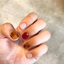 ネイル に行ってきました 𓄂 ネイルサロンemu emu 09 さんにて ネイルサロン 鷹匠 静岡 静岡ネイル 秋ネイル べっ甲 ネイル ショートネイル ジェルネイル gelnail gelnails shortnails nails lady fingers finger