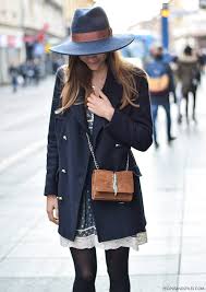 The camel coat is one of 2016 biggest mens fashion trends. How To Wear Navy Pea Coat And Fedora Hat People Styles