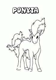 Now he's a junior in high school, but he loves pokemon just as much as he always has. Ponyta Legendary Pokemon Coloring Page Free Printable Coloring Coloring Home