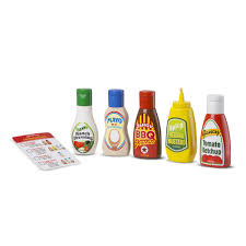 Melissa & doug tip & sip toy juice bottles reg. Melissa Doug Let S Play House Favorite Condiments Play Food And Kitchen