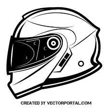 Bike Helmet Clipart Black And White Motorcycle Helmet Vector Clip Art Motorcycle Helmets Motorcycle Helmets Art Motorcycle Art
