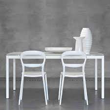 avant garde table by calligaris modern dining table in glass steel modern dining table calligaris chair