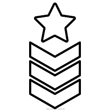 Show your kids a fun way to learn the abcs with alphabet printables they can color. Dibujo De Rango Militar Para Colorear Ultra Coloring Pages