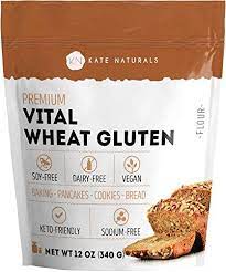 I came across a package of vital wheat gluten at whole foods this afternoon and the macros are pretty great low effort posts are: Amazon Com Premium Vital Wheat Gluten Kate Naturals High Protein Low Carb Vegan Non Gmo Fresh Perfect For Keto Make Seitan And Low Carb Bread 12 Oz Grocery Gourmet Food