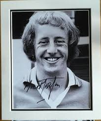 Mick Martin, Manchester United. 12x10 Personally Signed Photo