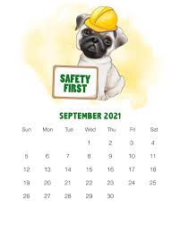Free printable in pdf format. Free Printable 2021 Cute Dog Calendar The Cottage Market