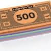 Banknoten und münzen zum lernen, spielen. 1