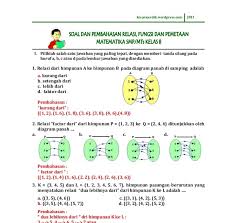 Check spelling or type a new query. Soal Dan Pembahasan Relasi Dan Fungsi Doc Cara Golden