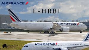 Air france on social media; Air France Latest Boeing 787 9 F Hrbf First Flight Kpae Everett Usa Boeing 787 Air France Boeing