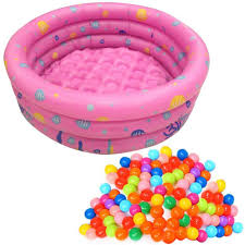Trendbox 200 Ocean Ball 1 Pink 80cm Inflatable Round Swimming Pool Ball Pit For Baby Children Kids Outdoor Garden Parties Ship From Usa Baby Ball Pit Plastic Baby Pool Inflatable Baby Pool