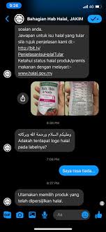 By admin september 4, 2018. Ayuejean Wearamask Auf Twitter Ni Pulak Dari Bahagian Hab Halal Jakim Jawapannya Utamakan Memilih Produk Yang Telah Dipersijilkan Halal