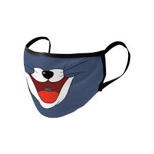 Tom Cat Mouth Face Mask In 2021 Face Mask Cute Face Mask Design Mask