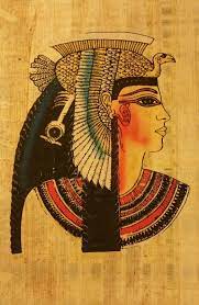 Papyrus Photo Of Queen Hatshepsut 039 S Bust Stock Illustration Egyptian Queen Pictures