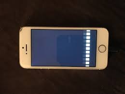 Why does my iphone stuck on black screen with spinning wheel ; Black Screen With White Bars Apple Community