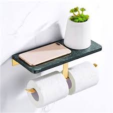 Porte Papier Toilettes En Cuivre Marbre 2 Modeles Nordic Style Roll Holder Holder
