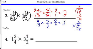 To write an improper fraction as a mixed number, divide the numerator (top part) by the denominator (bottom part). Mixed Numbers X Mixed Numbers 18 4 Youtube
