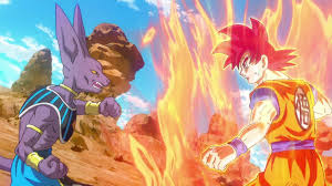 Goku, the hero of dragon ball z, is the most powerful warrior on earth. Dragon Ball Z Battle Of Gods Bills Vs Son Goku Super Saiyan God Wallpaper Dragon Ball Super Manga Goku Super Saiyan God Dragon Ball Z