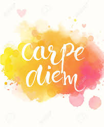 Carpe Diem Latin Phrase Means Seize The Day Enjoy The Moment Royalty Free Cliparts Vectors And Stock Illustration Image 47997902