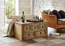 El director, alfredo villalba rodríguez, acompañado por el subdirector. Sam Truhen Tisch Aus Kiefernholz Mexico Mobel Couchtisch Mit 5 Schubfachern Einem Stauraum Gewachst Schwarze Metallg Mexico Mobel Truhe Tisch Couchtisch