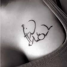 The gorgeous lifelike shading along with the name and dates keep the memory of this dear departed boy always alive in this beautiful black memorial tattoo idea. 30 Awesome Breast Tattoo Designs New Collection 2021