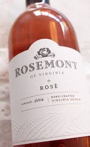 Blind Emboss Wine Label Design For Rosemont Of Virginia Designed By Watermark Design Wine Label Design Wine Bottle Design Creative Wine Label