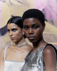 Take a glimpse backstage before Monday's Spring-Summer 2023 Haute Couture  on.dior.com/couture-ss23 show where many of the models sported hairstyles  referencing Joséphine Baker, the inspiration for the collection by Maria  Grazia Chiuri, and