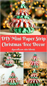 Maybe you would like to learn more about one of these? Festive Paper Strip Mini Christmas Tree Decoration With Video