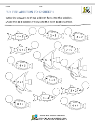 The math worksheets in this section are grade 1 worksheets, worksheets and grade 1 on pinterest. First Grade Addition And Subtraction Facts To 12