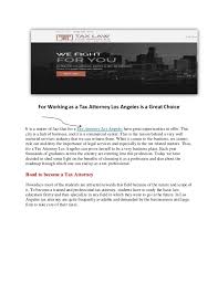 Is it the same as a regular attorney? Tax Attorney Los Angeles 5