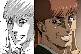 Floch S Creepy Smile Manga Vs Anime In 2021 Manga Vs Anime Anime Creepy Smile Meanwhile, floch's mind is shifting gears.