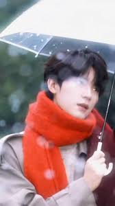 Under one umbrella, watching the snow fall, you’re right here beside me.  ❄️❤️, 🎬 #GenerationToGeneration Stay Tuned