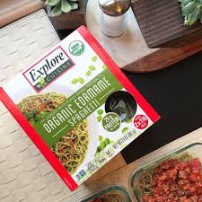 A noodle perfect for keto friendly chickenalfredo with noodles that taste good and dont stink healthy noodle found at costco. Edamame Spaghetti At Costco Popsugar Fitness