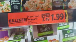 Vill du veta om nuggets erbjudanden? Next Level Meat Lidl Nuggets Kalorien Nahrwerte