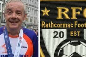 Fundraiser by Rathcormac FC, Rathcormac, Cork. : Des is doing the  Double......Dublin & The Dam!